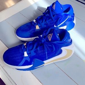 Blue Nike Sneakers